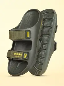 Koburg Men Olive Sliders