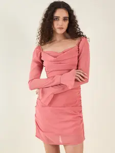 aayu Georgette Bodycon Dress