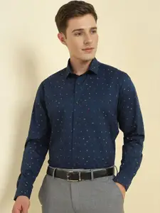 Allen Solly Men Slim Fit Opaque Printed Formal Shirt