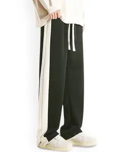 MACK JONNEY Men Colour-Blocked Mid-Rise TrackPants