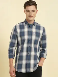 Allen Solly Men Tartan Checks Opaque Checked Casual Shirt