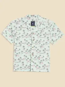 Allen Solly Junior Boys Opaque Printed Casual Shirt