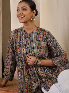 Anouk Women Ethnic Motifs Printed A-Line Short Kurti