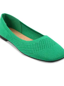 Metro Women Fashion with Laser Cuts Flats