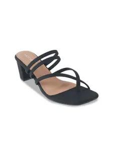 Mochi Embellished Block Sandals