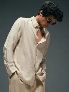 Flying Machine Men Classic Opaque Casual Shirt