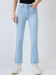 SPYKAR Women Slim Fit Clean Look Mid-Rise Jeans