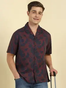 Allen Solly Men Floral Opaque Printed Casual Shirt