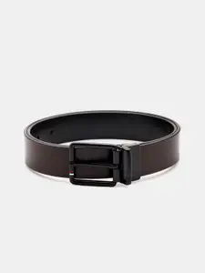 U.S. Polo Assn. Men Textured Leather Reversible Belt