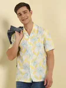 Allen Solly Men Floral Opaque Printed Casual Shirt