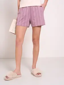Dreamz by Pantaloons Women Striped Lounge Shorts