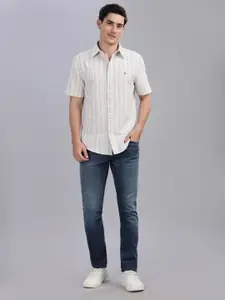 Tommy Hilfiger Men Opaque Striped Casual Shirt