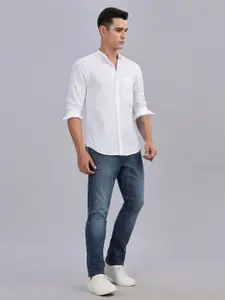 Tommy Hilfiger Men Slim Fit Opaque Striped Casual Shirt