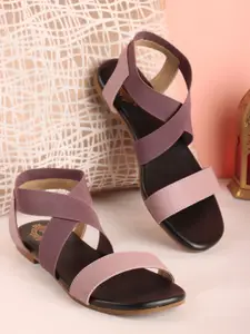 Denill Women Backstrap Open Toe Flats