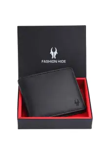 Fashion hide Men Leather Two Fold Wallet