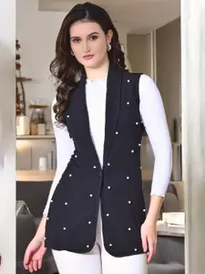 ZEUGEN Women Button Shrug