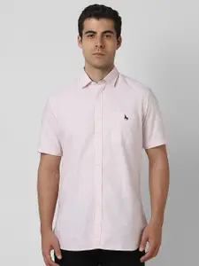 Van Heusen Sport Men Slim Fit Vertical Striped Cotton Casual Shirt