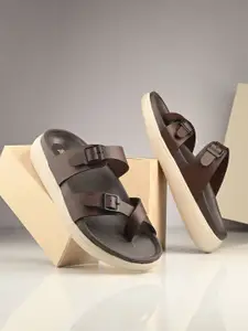 The Roadster Lifestyle Co. Men Comfort Sandals with Buckles