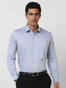 Van Heusen Men Solid Slim Fit Cotton Formal Shirt