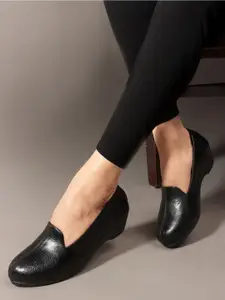 Ladies Hub Women Slip-On Loafers Moccasins Formal Shoes