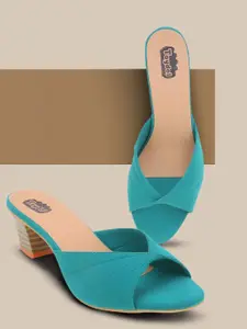 TAYDOL Women Open Toe Heels