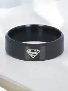 The Roadster Lifestyle Co. Men Superman Broad Fashion Ring