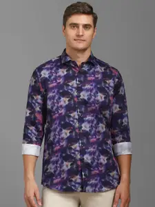 Louis Philippe Sport Men Slim Fit Abstract Printed Cotton Casual Shirt