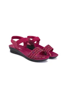 PENNEN Women Open Toe Flats