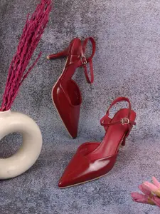 Jove Women Pointed Toe Stiletto Pumps