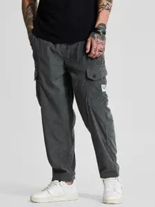 Snitch Men Mid-Rise Relaxed Fit Cargo Trouser
