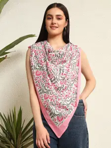 HANDICRAFT PALACE Women  Floral Printed Scarf