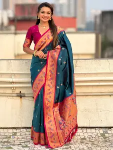 SGF11 Woven Design Pure Silk Kanjeevaram Saree