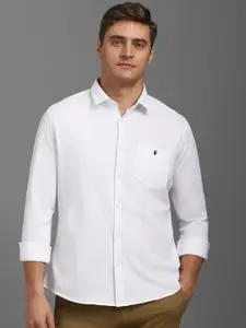 Louis Philippe Sport Men Textured Cotton Casual Shirt