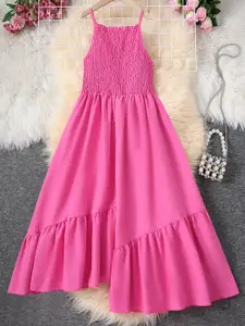 INCLUD Girls Fit and Flare Maxi Dress