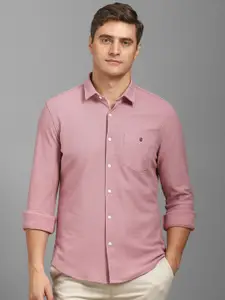 Louis Philippe Sport Men Geometric Printed Cotton Casual Shirt