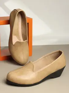 Ladies Hub Women Slip-On Loafers Moccasins Formal Shoes