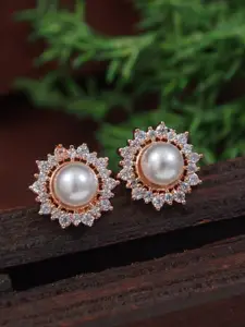 I Jewels Contemporary Studs Earrings