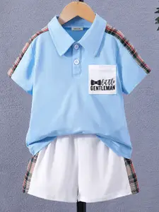 INCLUD Boys Polo Collar T-shirt With Shorts