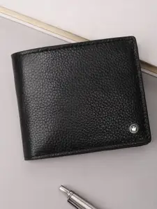 Louis Philippe Men Textured Leather Fashion