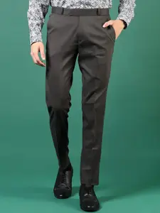 V-Mart Men Regular Fit Mid Rise Flat-Front Formal Trousers