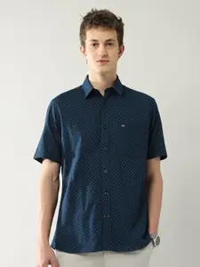 Arrow Sport Men Classic Micro Ditsy Printed Cotton Casual Shirt