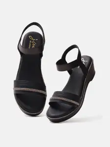 JM Looks Girls fashion Comfortable Sole heel Sandals For Girls