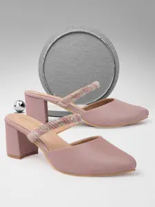 Denill Women Block Heels Mules