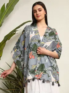 HANDICRAFT PALACE Women Printed Cotton Scarf