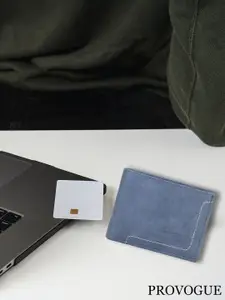 Provogue Men PU Flap Coin Pocket Two Fold Wallet