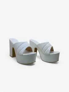 MONAQI Women Platform Heel Sandals