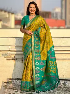 SGF11 Woven Design Zari Pure Silk Patola Saree