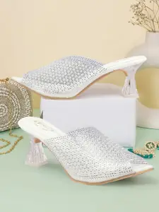 Denill Ethnic Kitten Sandals