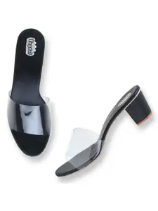 TAYDOL Women Block Heel Open Toe Sandals