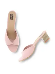 TAYDOL Women Open Toe Heels